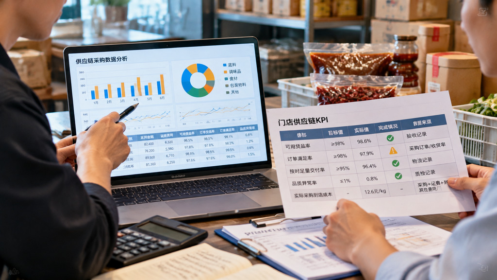 火锅门店供应链KPI怎么选？避免采购只看低价的指标设置方法