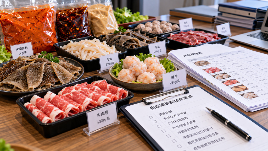 火锅食材供应商怎么选？重点看品类规格、冷链和持续供货能力