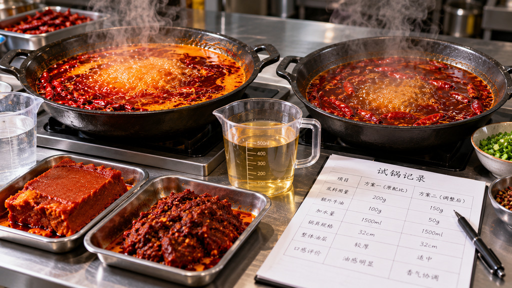 牛油火锅底料口感发腻怎么调整？顾客吃几口就腻，先查这几个地方
