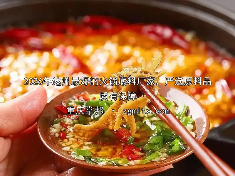 2026年达州最好的火锅底料厂家，严选原料品质有保障