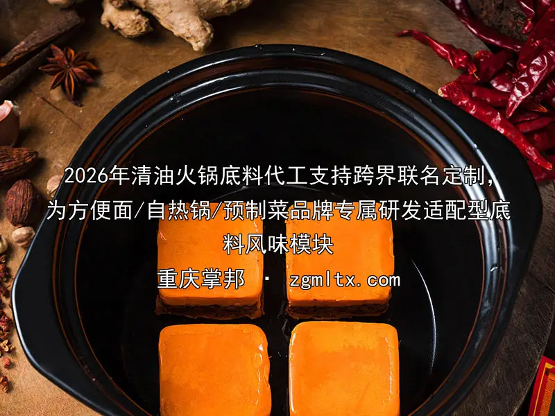 四川火锅底料定制