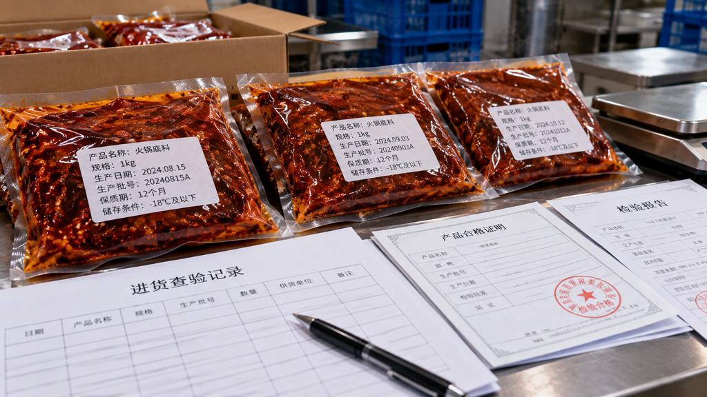 火锅底料追溯怎么做？采购方需要核对哪些批次和产品信息