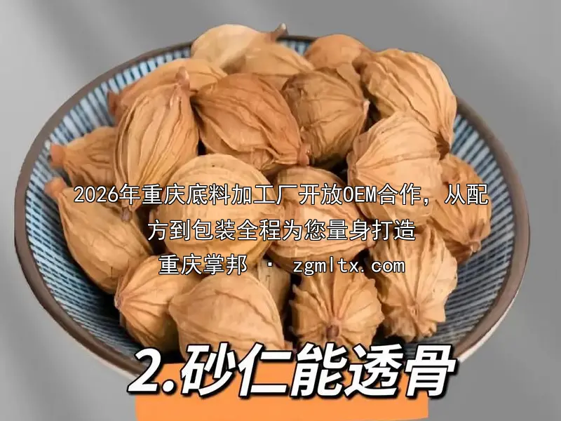 2026年重庆底料加工厂开放OEM合作，从配方到包装全程为您量身打造